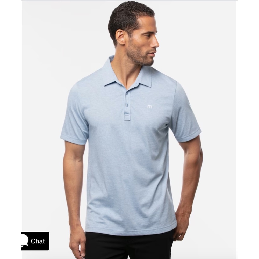 TRAVIS MATHEW The Zinna Polo Shirt Size Medium